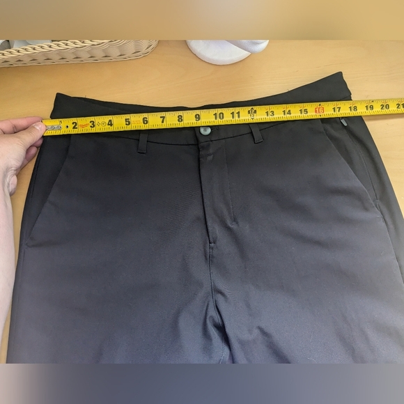 Lululemon Commission Pant Slim *Warpstreme 37" Size 34 Black Color - Picture 14 of 16